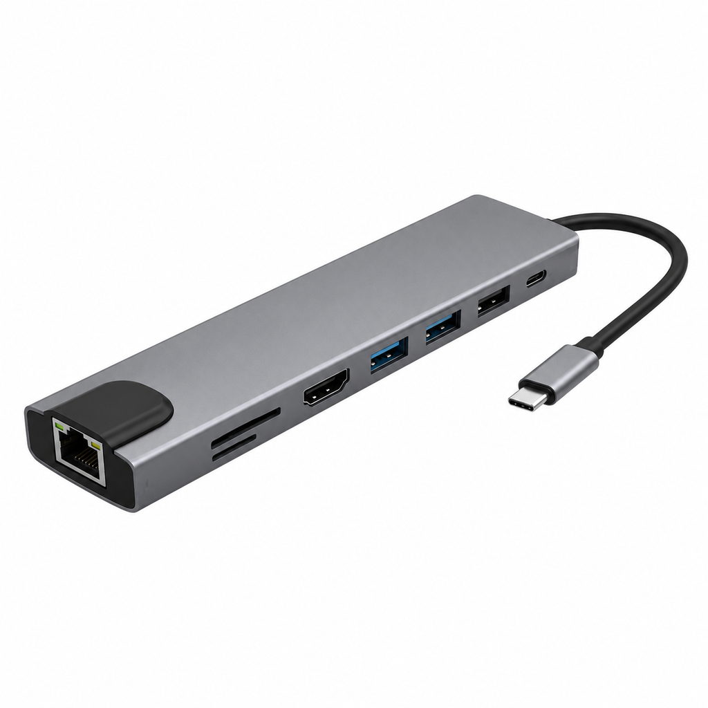 Type-C HUB 10-in-1 USB-C Multiport Adapter
