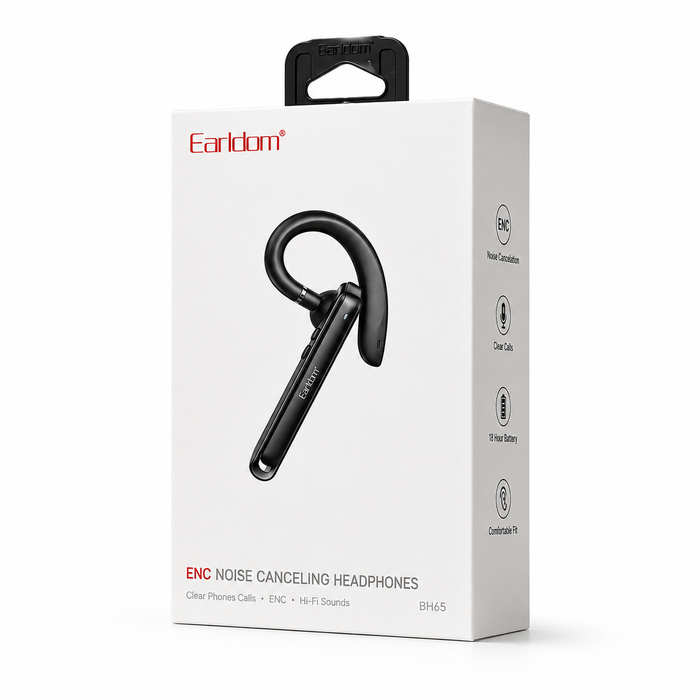 Earldom BH65 Bluetooth Headset – ENC Noise Cancellation