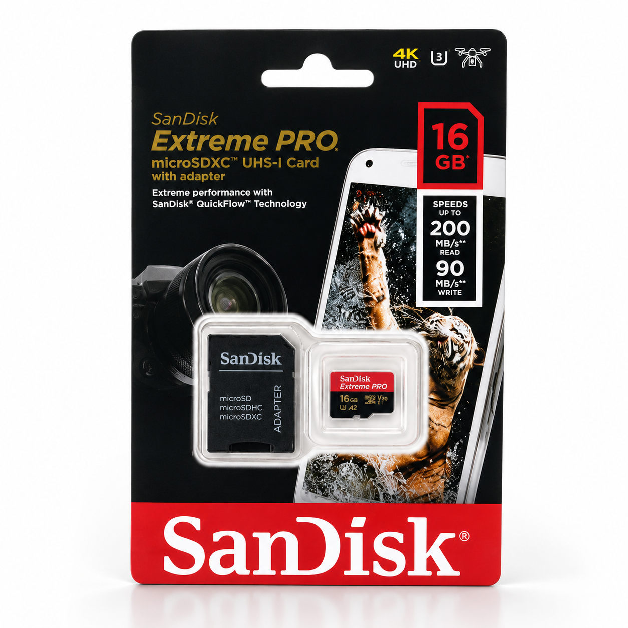 SanDisk Extreme PRO 16GB+ Adapter