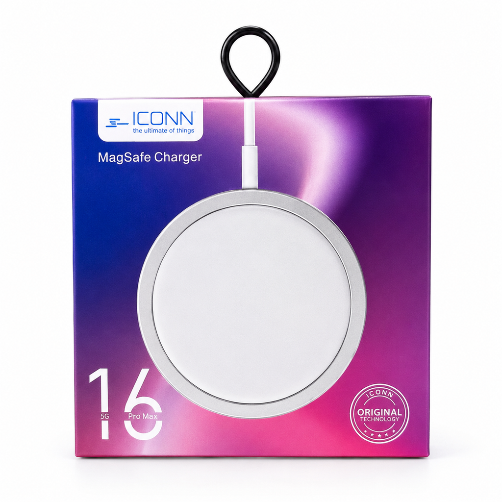 ICONN Magnetic Wireless Charger (MagSafe Compatible)