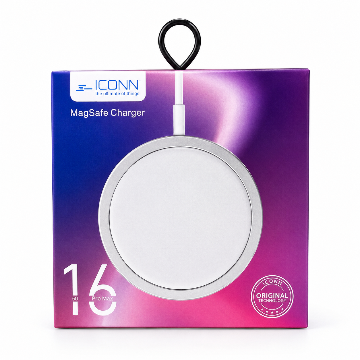ICONN Magnetic Wireless Charger (MagSafe Compatible)