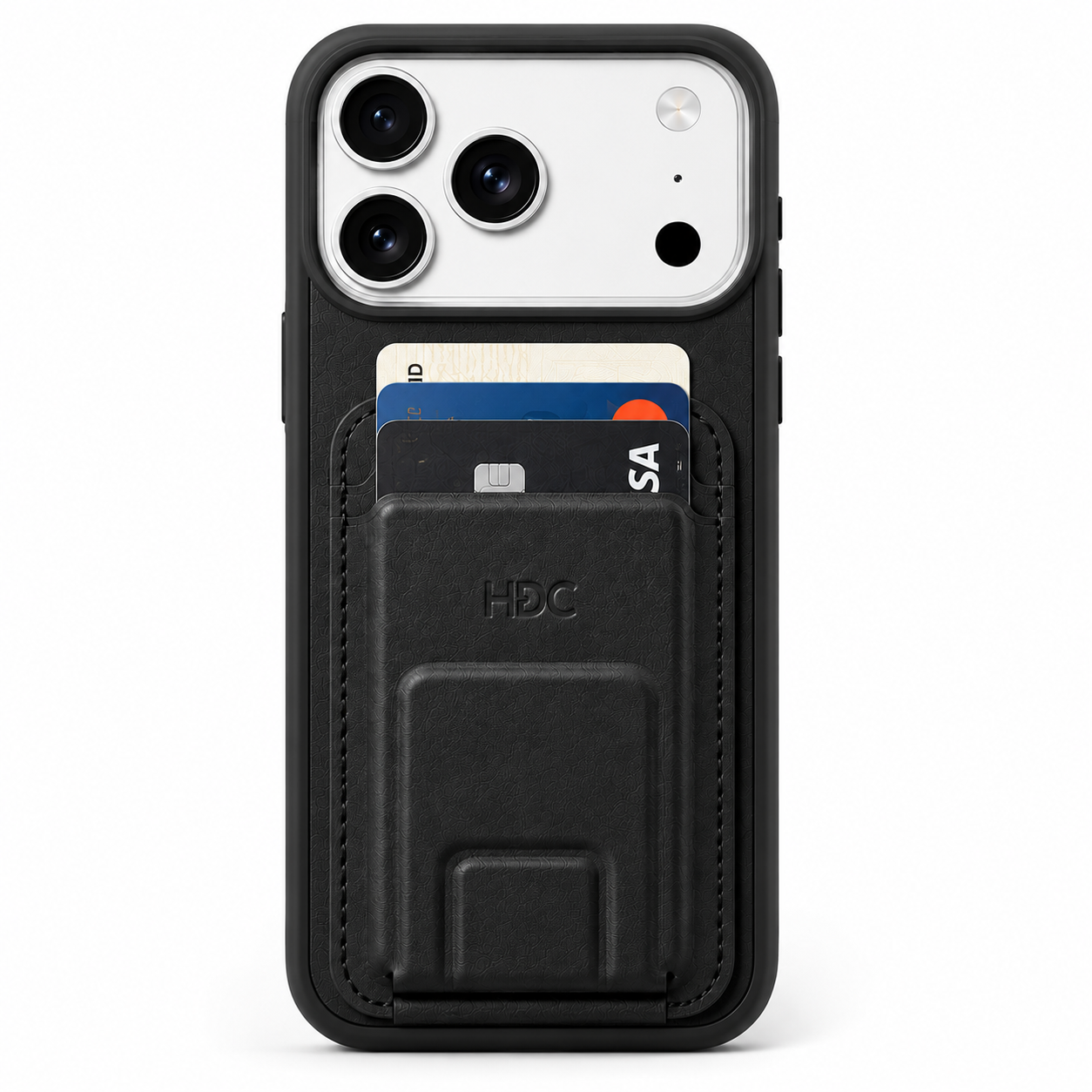 HDC Premium Wallet Case për iPhone 17 Pro Max