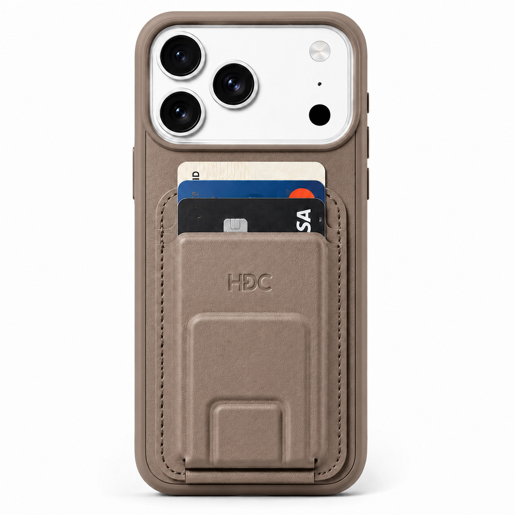 HDC Premium Wallet Case për iPhone 17 Pro Max