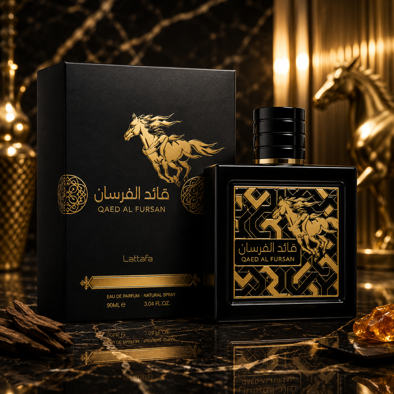 Lattafa Qaed Al Fursan Eau de Parfum 90ML