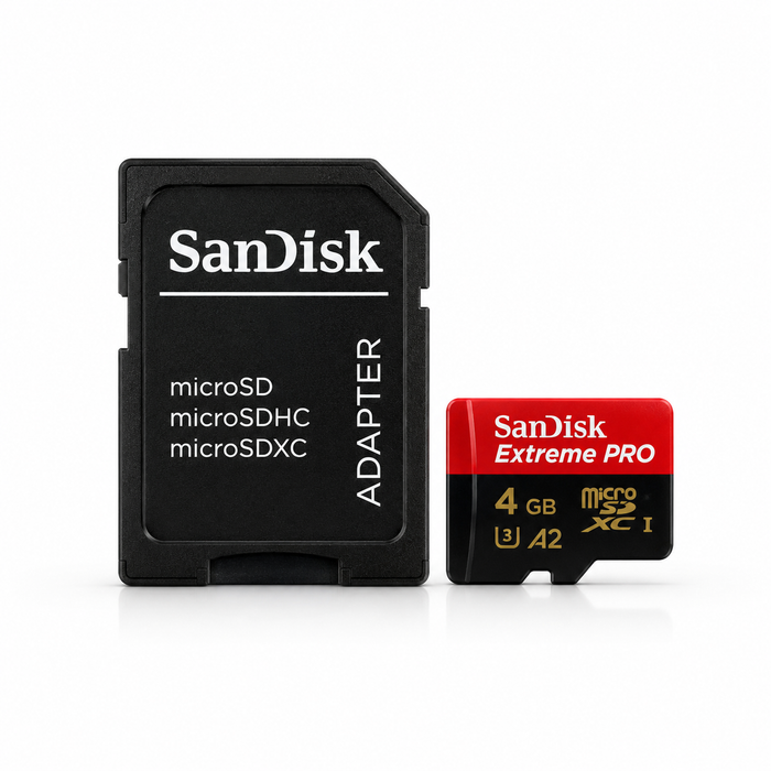 4GB SanDisk Extreme PRO microSD