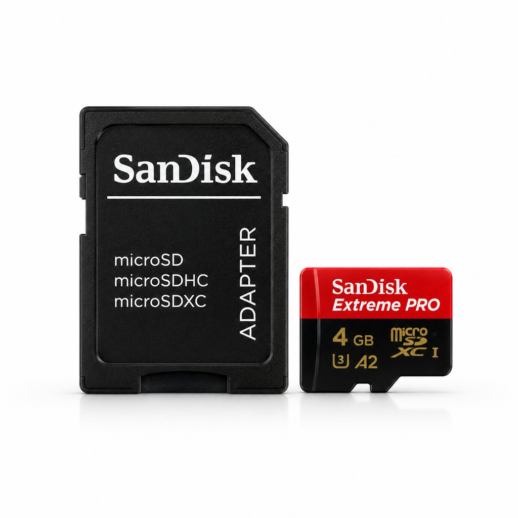 4GB SanDisk Extreme PRO microSD