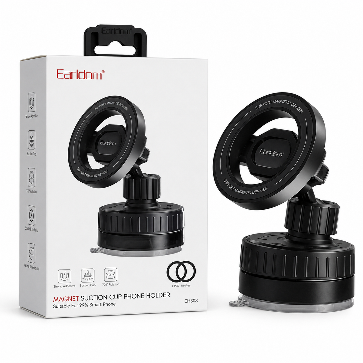 EARLDOM MAGNETIC CAR PHONE HOLDER