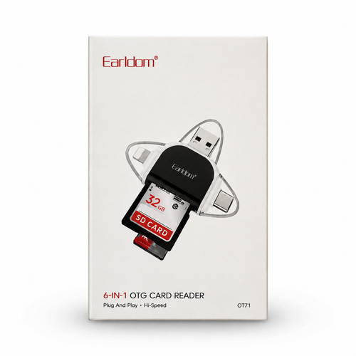 6-in-1 OTG Card Reader