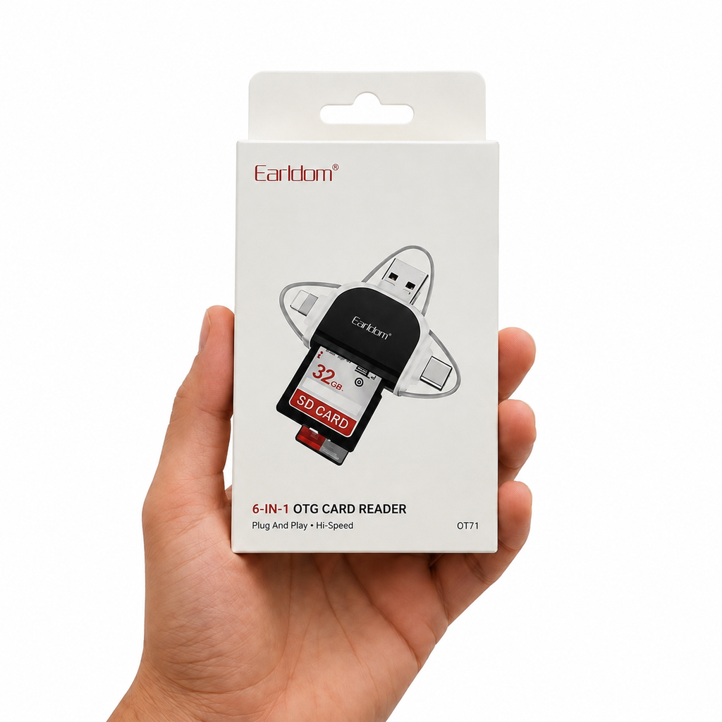 6-in-1 OTG Card Reader
