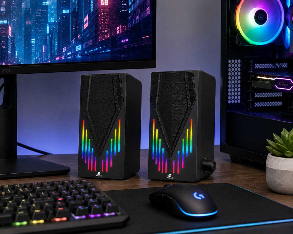 RGB Light Smart Speaker – Speaker për PC
