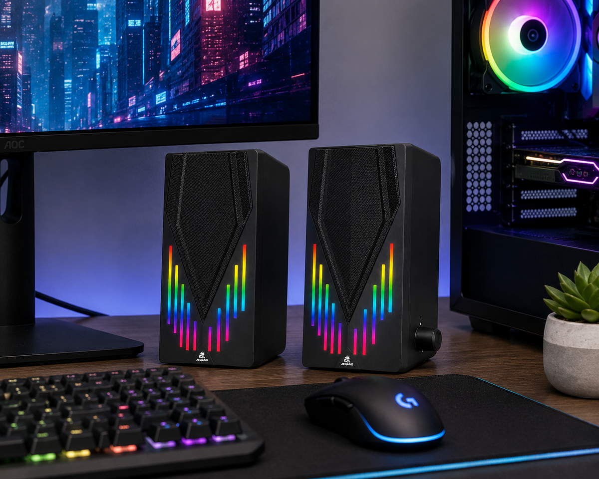 RGB Light Smart Speaker – Speaker për PC