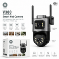 V380 Smart Net Camera – Dual Lens WiFi