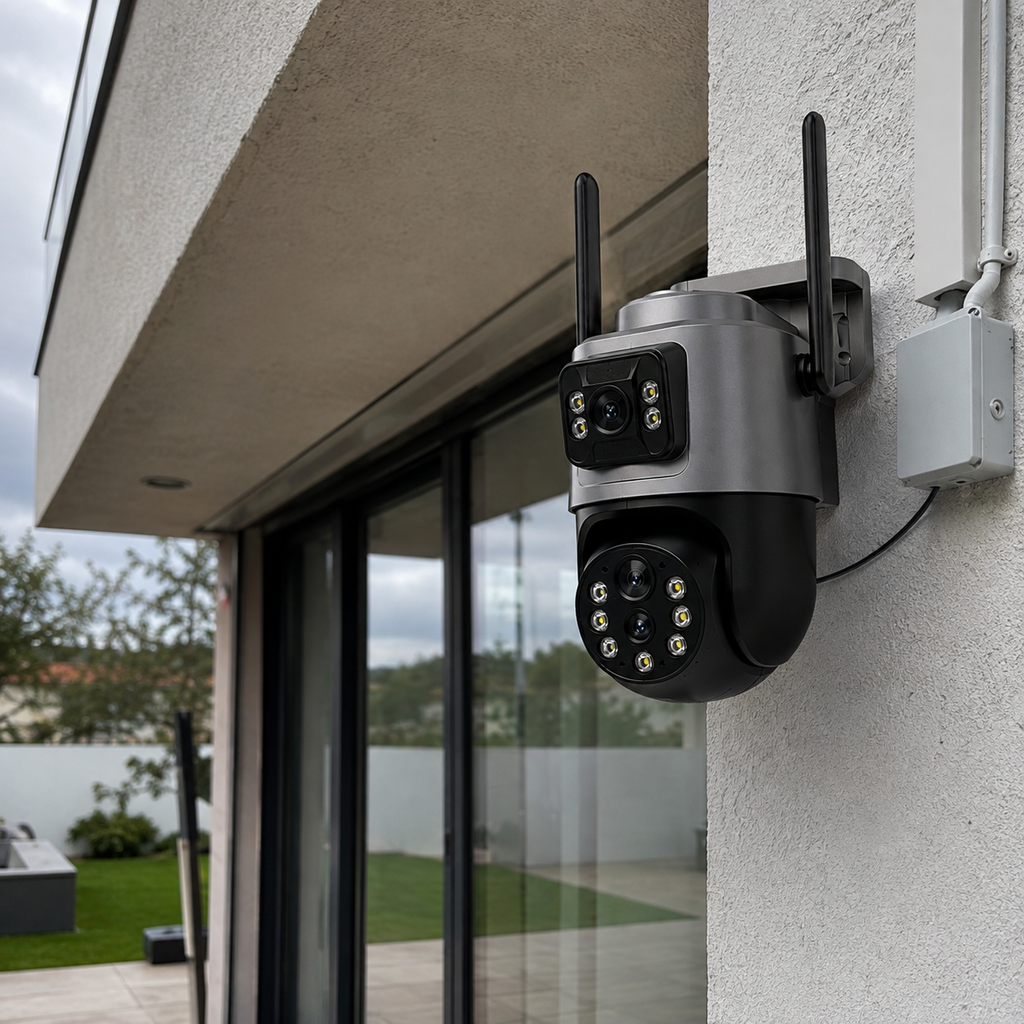 V380 Smart Net Camera – Dual Lens WiFi