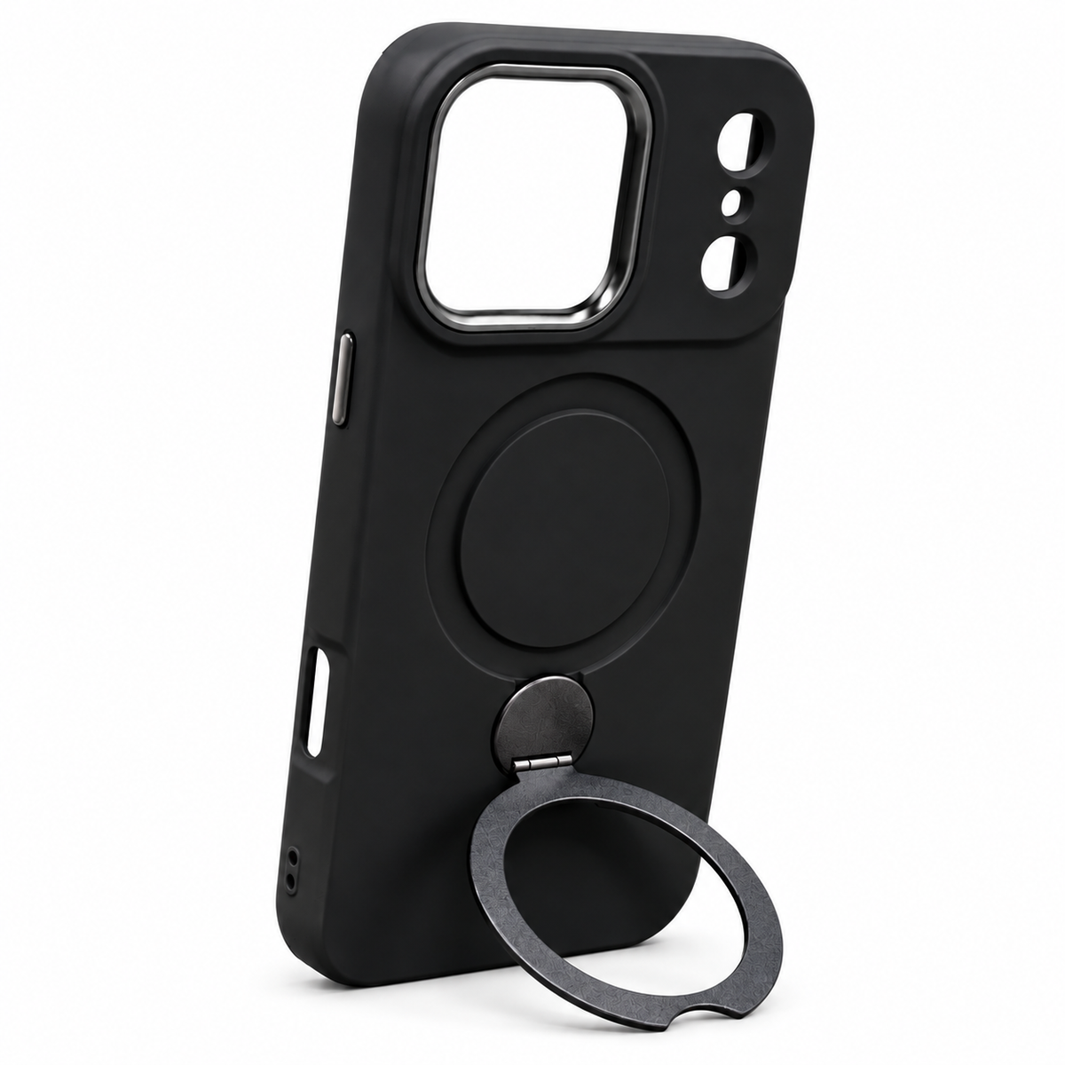 Case Premium me Ring Stand – 17 Pro Max