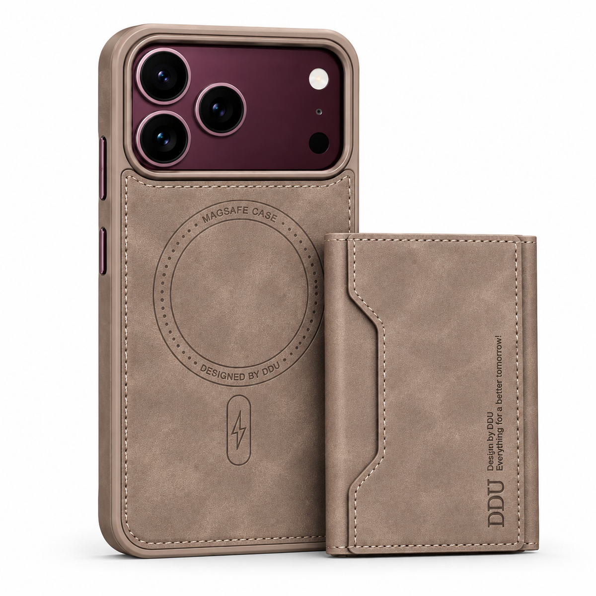 Case MagSafe me Wallet për iPhone 17Pro Max dhe 18 Pro Max
